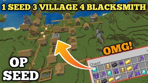 plains village seed minecraft bedrock.
